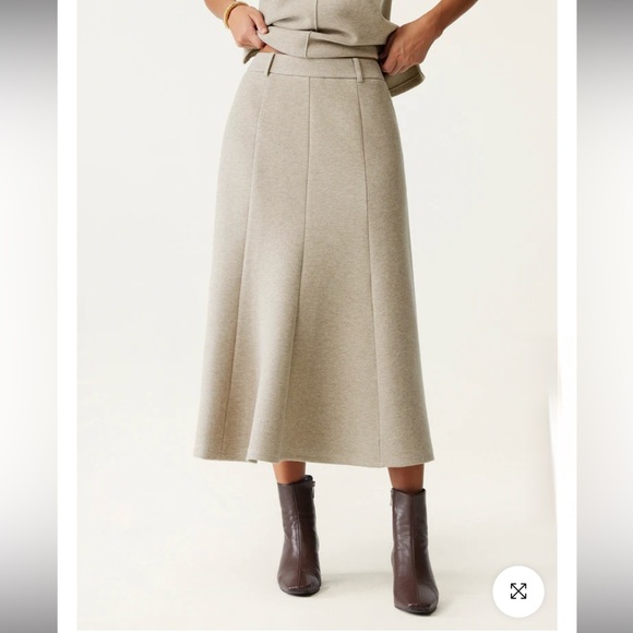 OGL Dresses & Skirts - OGL TAN HIGH WAISTED SKIRT